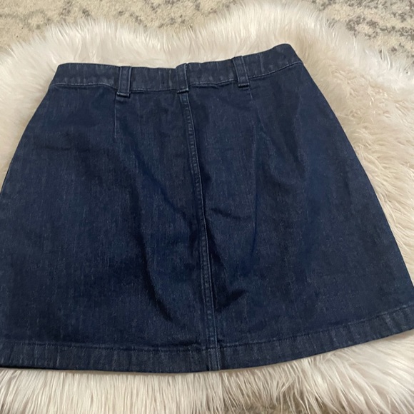 Madewell Denim Zip Mini Skirt - Picture 5 of 7